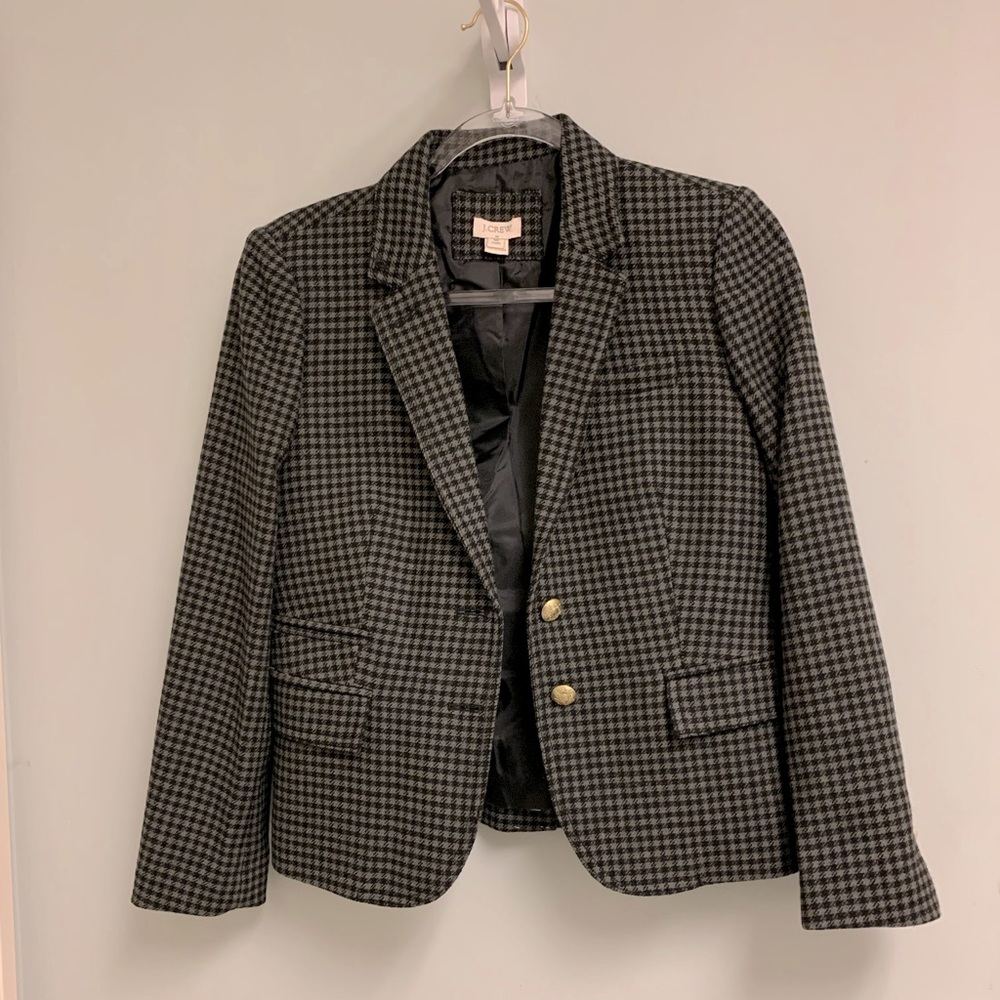 NWOT J.Crew Keating Boy Blazer with Elbow Patches Size 10P